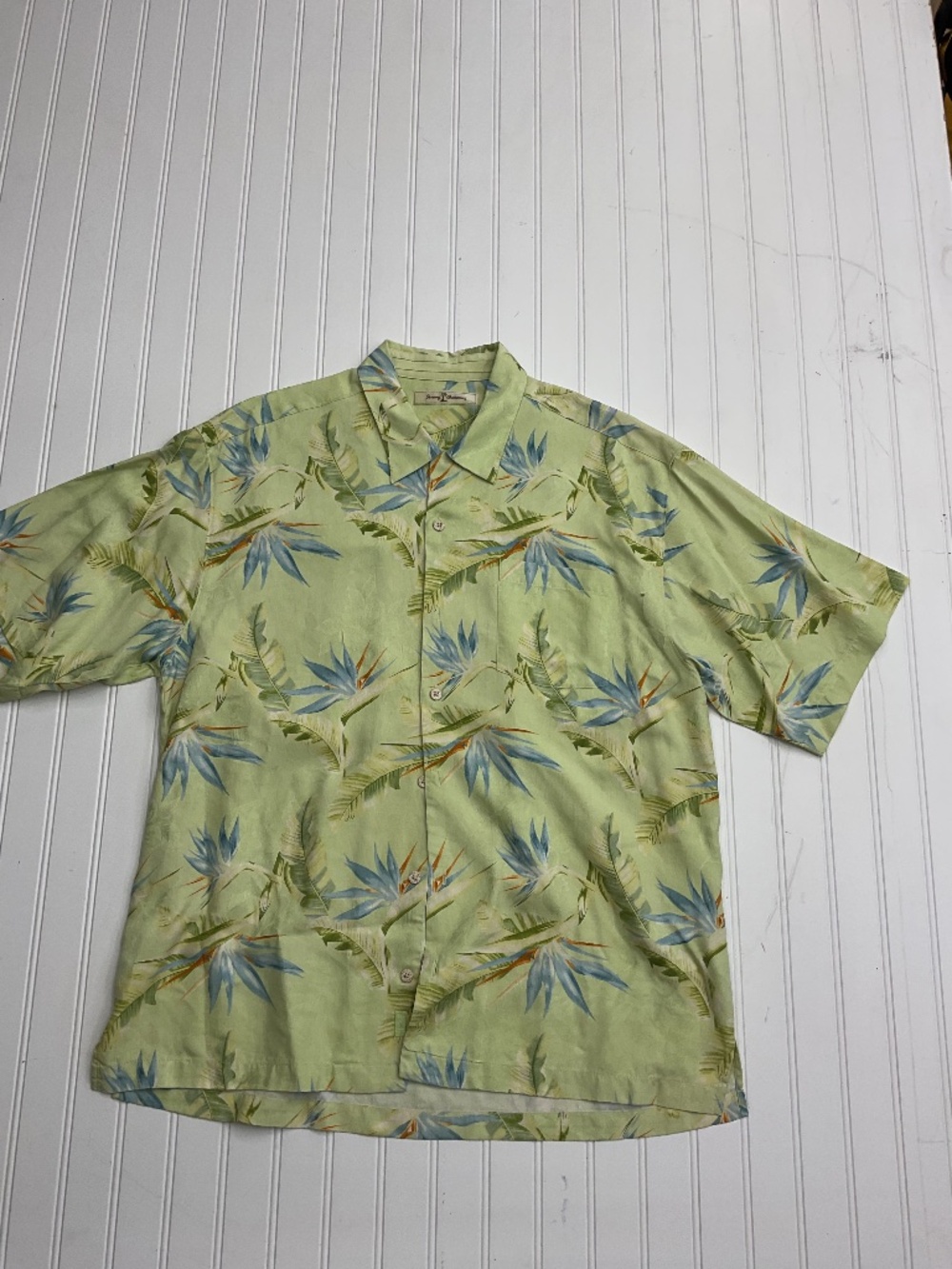 Tommy Bahama Birds of Paradise 100% Silk Hawaiian Camp Shirt